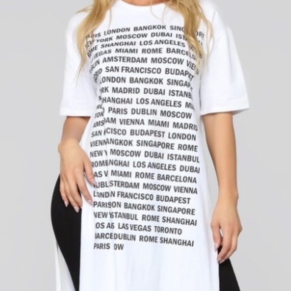 Last 1 - Oversized Graphic Tunic - Picture 5 of 7